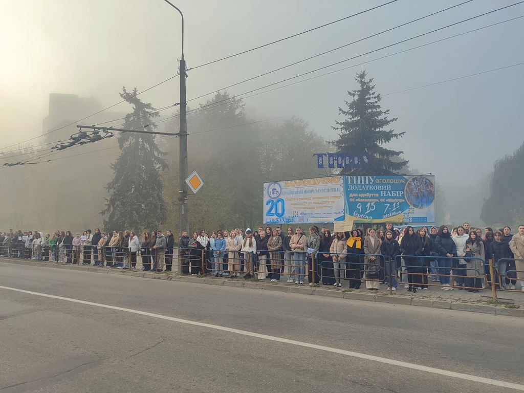 Участь  студентів ТНПУ  в акції  #вшануй